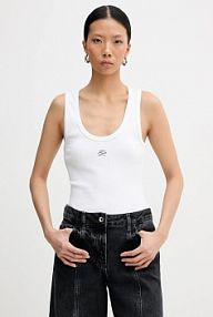 Top Karl Lagerfeld  biały damski B1W17015