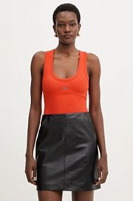 Top Karl Lagerfeld  pomarańczowy damski B1W17015