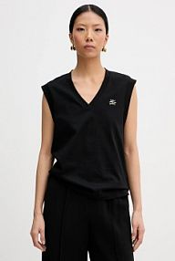 Top Karl Lagerfeld  czarny damski B1W17012