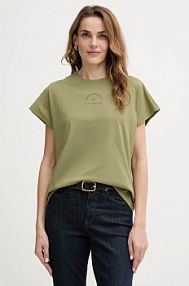 T-shirt Karl Lagerfeld  zielony damski B1W17032