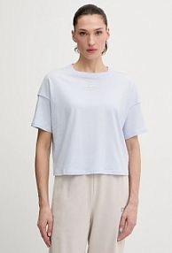 T-shirt DKNY  niebieski damski DP6T1662