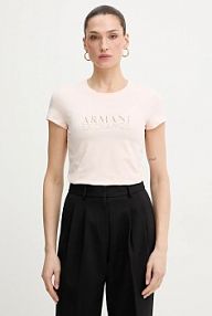 T-shirt Armani Exchange  różowy damski XW001837.AF16