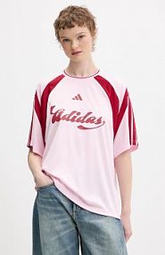 T-shirt Adidas  różowy damski JY7624