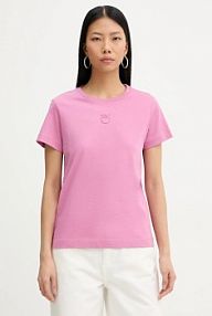 T-shirt pinko  różowy damski 100355.A339