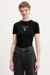 T-shirt Guess Jeans  czarny damski W6RI15.J1314