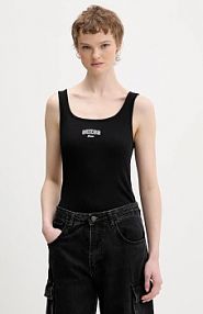 Top Guess Jeans  czarny damski W6RP20.KA0H1