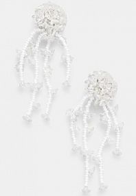 Kolczyki Weekend Max Mara  białe 2515751035600