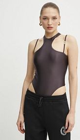 Top Versace Jeans Couture  fioletowy damski 78HAM210.J022