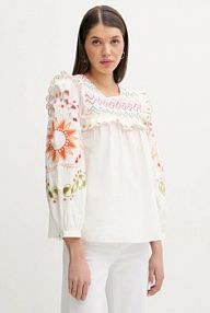 Bluzka Never Fully Dressed  biała damska NFDTO1504