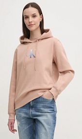 Bluza przez głowę Calvin Klein Jeans  pomarańczowa J20J224721