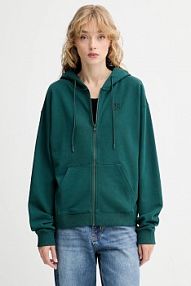 Bluza rozpinana HUGO  zielona damska 50535240