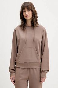 Bluza przez głowę Guess  brązowa O5RQ02.KCO31