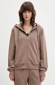 Bluza rozpinana Guess  brązowa damska O5RQ01.KCO31