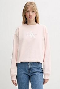 Bluza przez głowę Calvin Klein Jeans  różowa LV047B234G