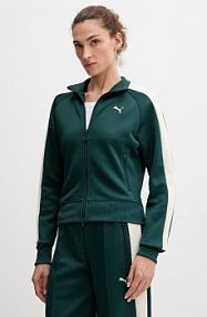 Bluza rozpinana Puma  zielona damska 629796