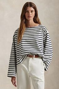 Longsleeve Polo Ralph Lauren  biały damski 211959103