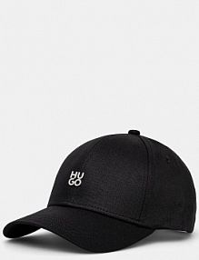 Czapka z daszkiem HUGO  czarna damska 50533427