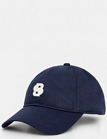 Czapka z daszkiem Boss  granatowa damska 50533348