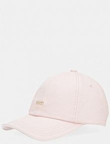 Czapka z daszkiem Boss  różowa damska 50533367