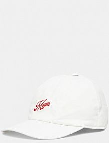 Czapka z daszkiem MSGM  beżowa damska 3842MDL02.257