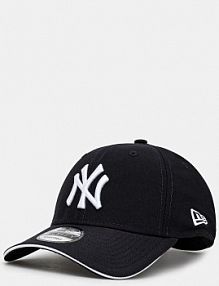 Czapka z daszkiem new era  granatowa damska 60595182