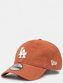 Czapka z daszkiem new era  pomarańczowa damska 60595143