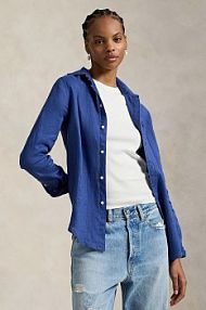 Koszula Polo Ralph Lauren  niebieska damska 211970730