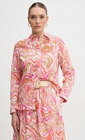 Koszula La Petite Française  różowa damska PFCHEYENNE