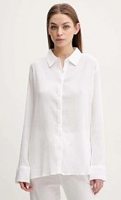 Koszula z długim rękawem Melissa Odabash  biała MO.TINA
