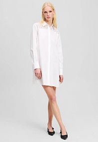 Koszula z długim rękawem Karl Lagerfeld  biała A2W11006