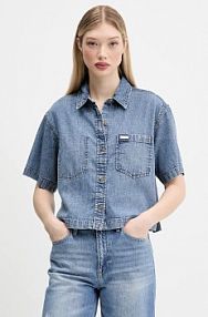 Koszula jeansowa Guess Jeans  niebieska W5GH0F.D5M81