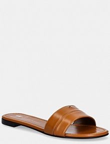 Klapki giuseppe zanotti  brązowe damskie E500060.004