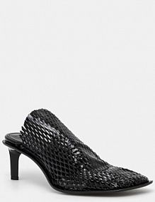 Klapki eleganckie Kenzo  czarne FF52MU140L64.