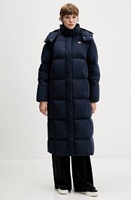 Kurtka puchowa Tommy Jeans  granatowa damska DW0DW21977