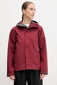Kurtka przeciwdeszczowa Haglöfs  bordowy 607681
