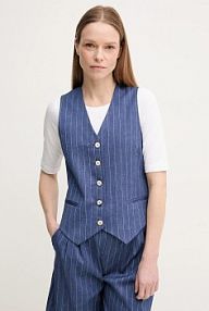 Kamizelka La Petite Française  granatowa damska PFGWEN