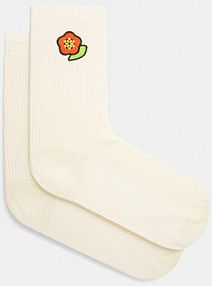 Skarpetki Kenzo  beżowe damskie FF58SU193KSE.