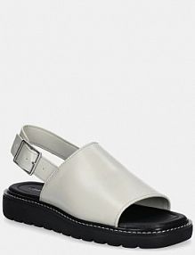 Sandały Calvin Klein Jeans  beżowe damskie YW0YW01711