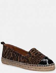 Espadryle Billi Bi  brązowe damskie A6700.Leopard
