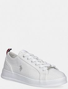 Tenisówki U.S. Polo Assn.  białe damskie CAMPYW003W.5T