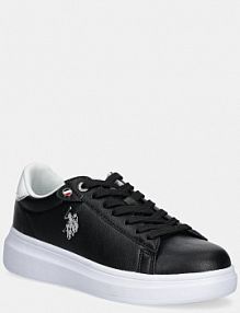 Sneakersy U.S. Polo Assn.  czarne damskie CODY011W.5Y1