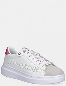 Sneakersy U.S. Polo Assn.  białe damskie CODY011W.5YH1