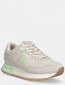 Sneakersy U.S. Polo Assn.  beżowe damskie SACHA006W.5MS