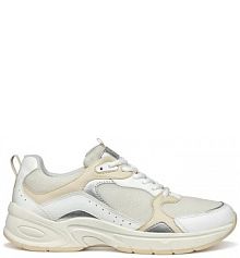 Sneakersy Geox  beżowe damskie D55YLA.01454.