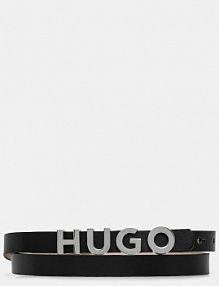 Pasek HUGO  czarny damski 50536876