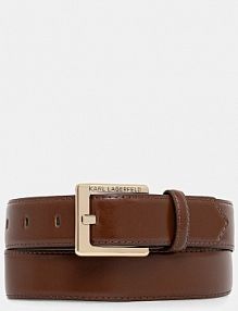 Pasek Karl Lagerfeld  brązowy damski A1W33147
