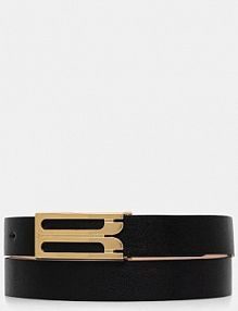 Pasek Victoria Beckham  czarny damski 1324ABL005955