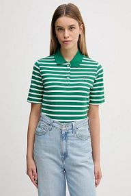 T-shirt Tommy Hilfiger  zielony damski WW0WW43224