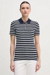 T-shirt Tommy Hilfiger  granatowy damski WW0WW43225