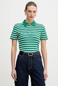 T-shirt Tommy Hilfiger  zielony damski WW0WW43225